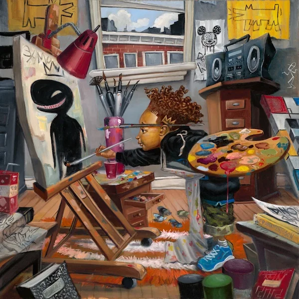 The Next by Frank Morrison — Giclee On Canvas Remarque