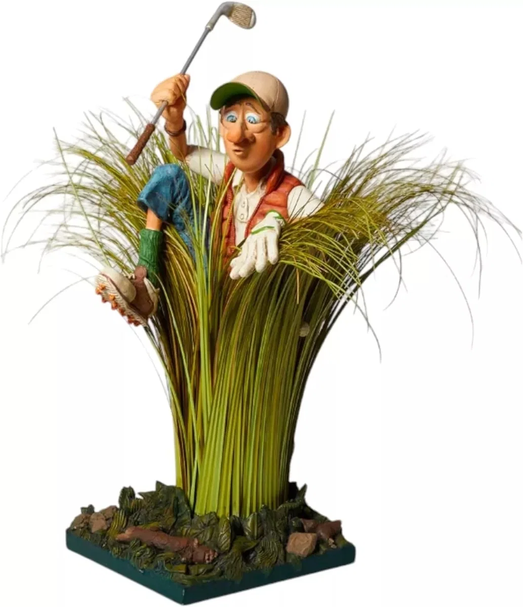 The Golfer in The Rough by Guillermo Forchino