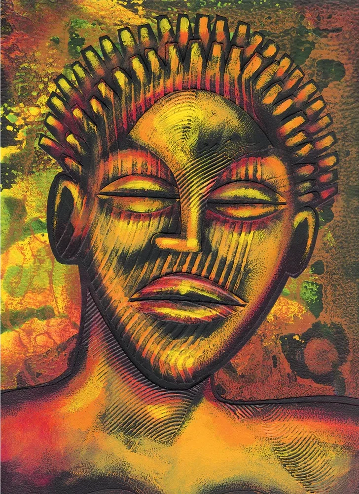 Feed The Fire by Larry Poncho Brown — Giclee On Paper Artist Proof