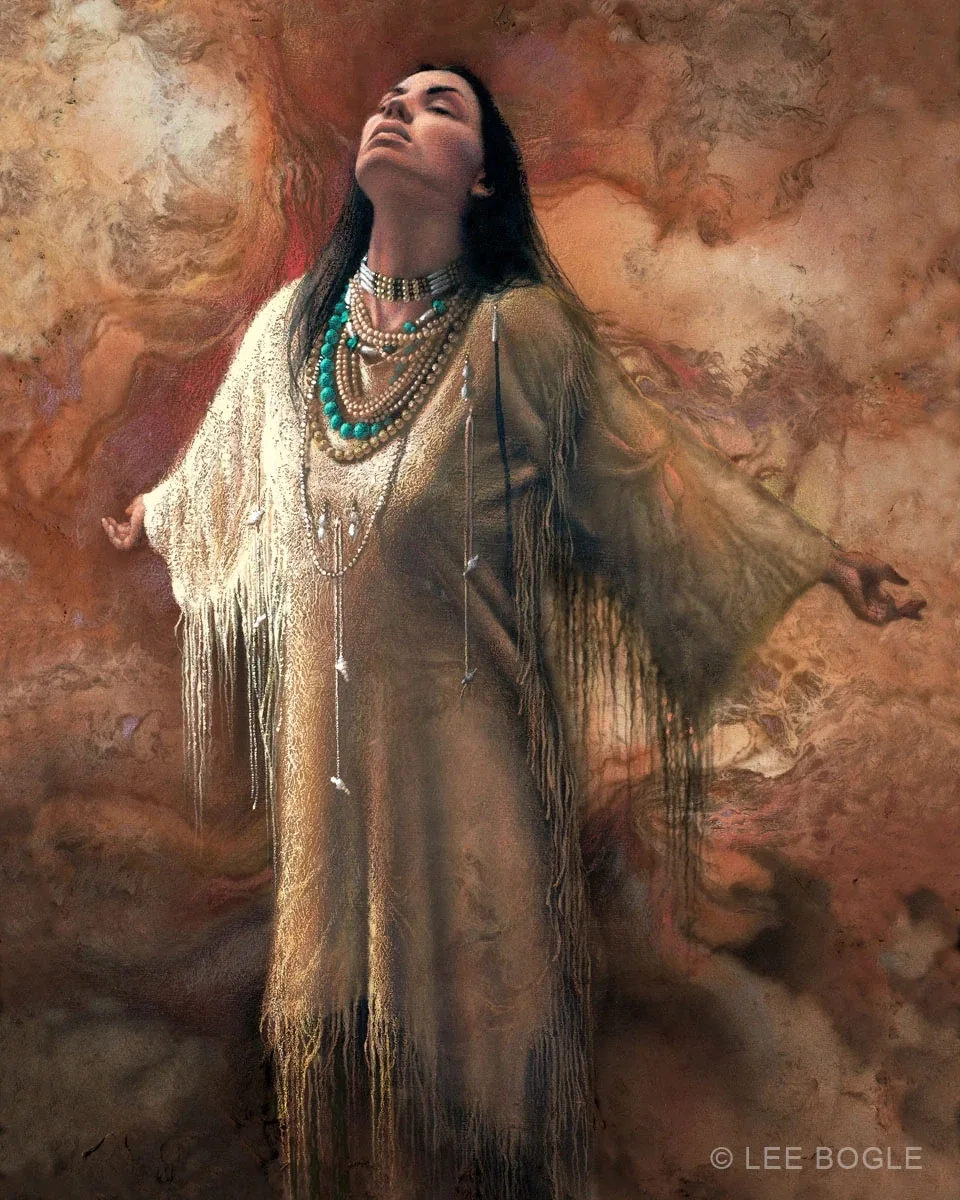 Free Spirit by Lee Bogle — Giclee On Canvas