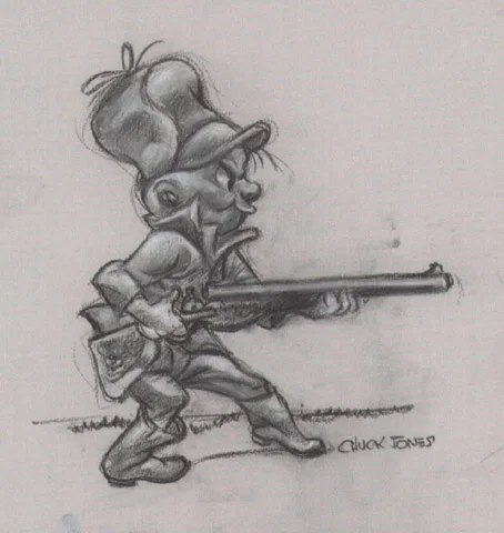Elmer Fudd by Chuck Jones — Animation Giclee On Paper
