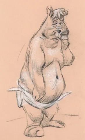 Junyer Bear by Chuck Jones — Animation Giclee On Paper