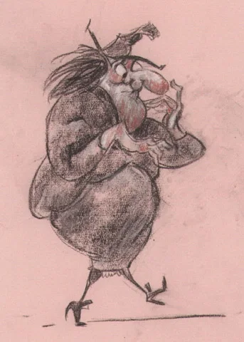 Witch Hazel by Chuck Jones — Animation Giclee On Paper