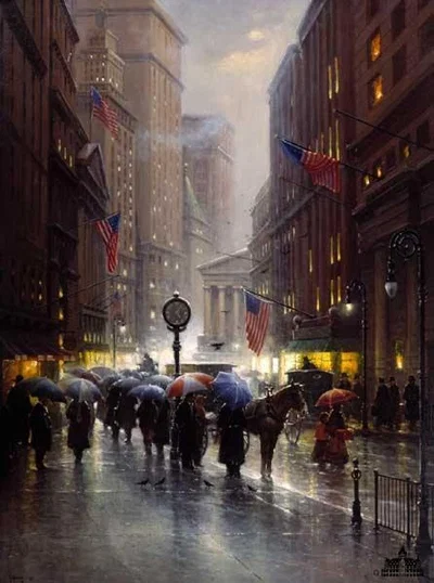 Canyon Of Dreams - Wall Street by G Harvey