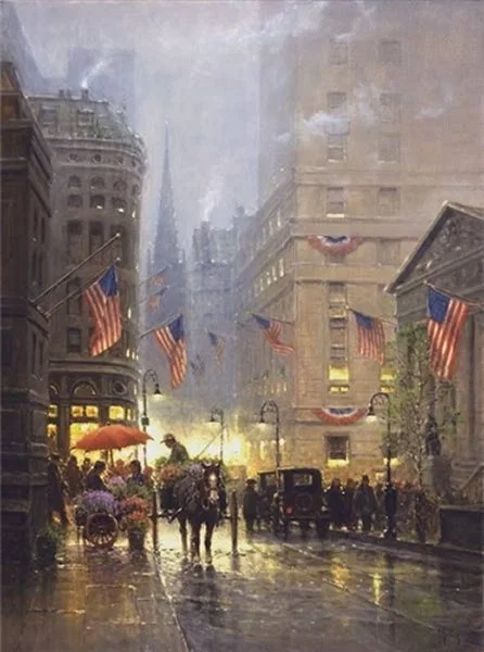 Vendors Of Dreams By G. Harvey Print  Signed And Numbered Framed by G Harvey