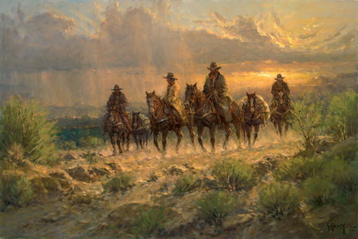 Cowhands of the West by G. Harvey by G Harvey