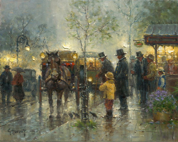 A Time of Faith and Family by G. Harvey by G Harvey — Giclee on Canvas