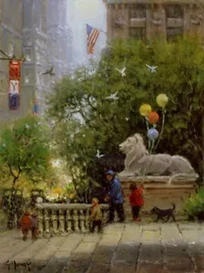 G Harvey - A Day at the Library