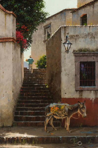 Token of Affection by George Hallmark by George Hallmark — Giclee on Canvas
