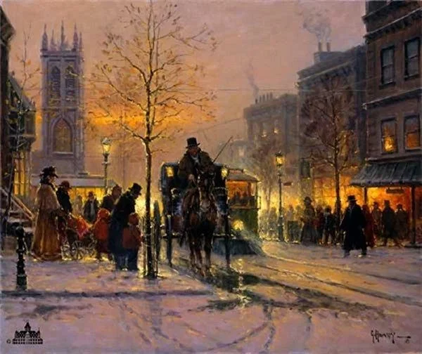 Childhood Memories by G Harvey — Lithograph