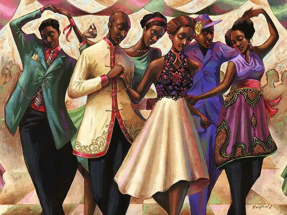 Steppers Delight by John Holyfield — Giclee On Canvas