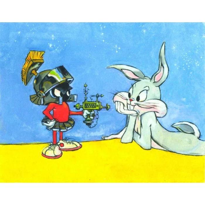 Invasion Of The Bunny Snatchers by Chuck Jones — Giclee On Canvas