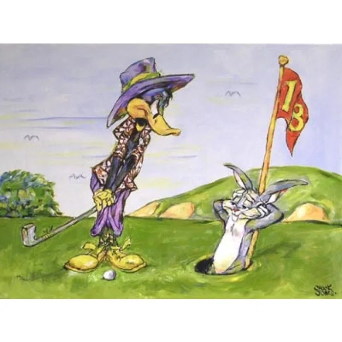Hare Hazard by Chuck Jones — Giclee On Canvas