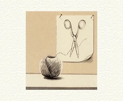 String And Scissors by Fanny Brennan