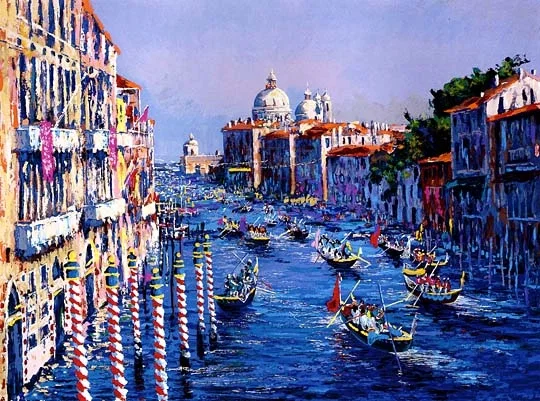 Grand Canal Venice by Kerry Hallam