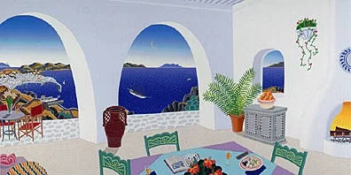 Tourlos Bay: Mykonos by Thomas McKnight