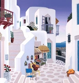 Chora Streets by Thomas McKnight