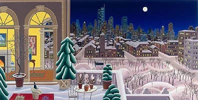 Washington Square Panorama by Thomas McKnight