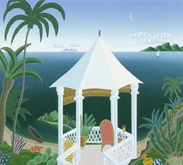 Tropical Gazebo by Thomas McKnight