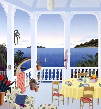Tropical Evening by Thomas McKnight