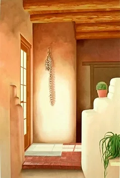 Kiva Wall by Lorna Patrick
