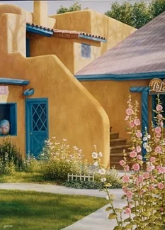 Taos Shops by Lorna Patrick
