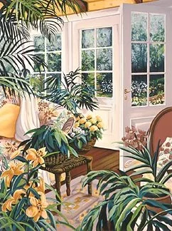Morning Garden by Susan Rios