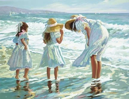 Shell Collectors by Robert Williams