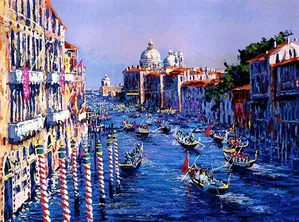 Kerry Hallam - Grand Canal Venice