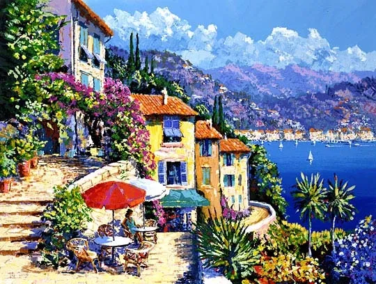 Cote D'azur by Kerry Hallam | Limited Edition Fine Art