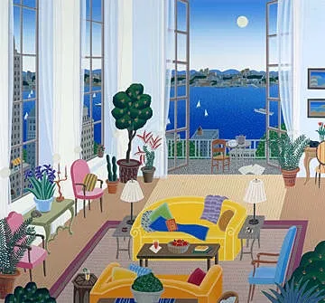 Riverside Drive by Thomas McKnight | Limited Edition Fine Art