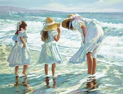 Shell Collectors by Robert Williams