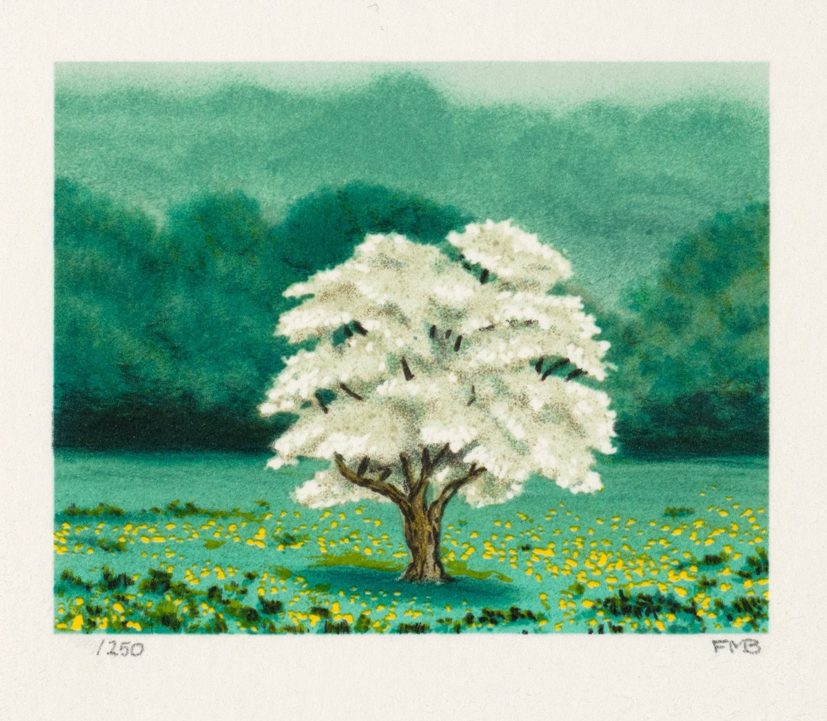 Solo, 1992-1995 by Fanny Brennan — hand-signed lithograph