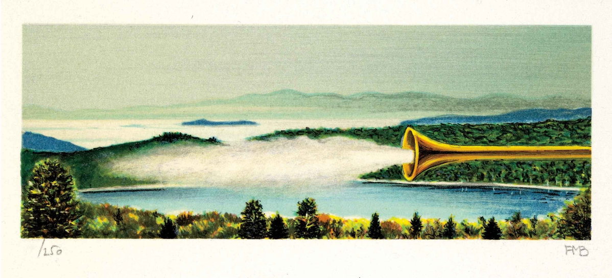 Clarion, 1992-1995 by Fanny Brennan — hand-signed lithograph