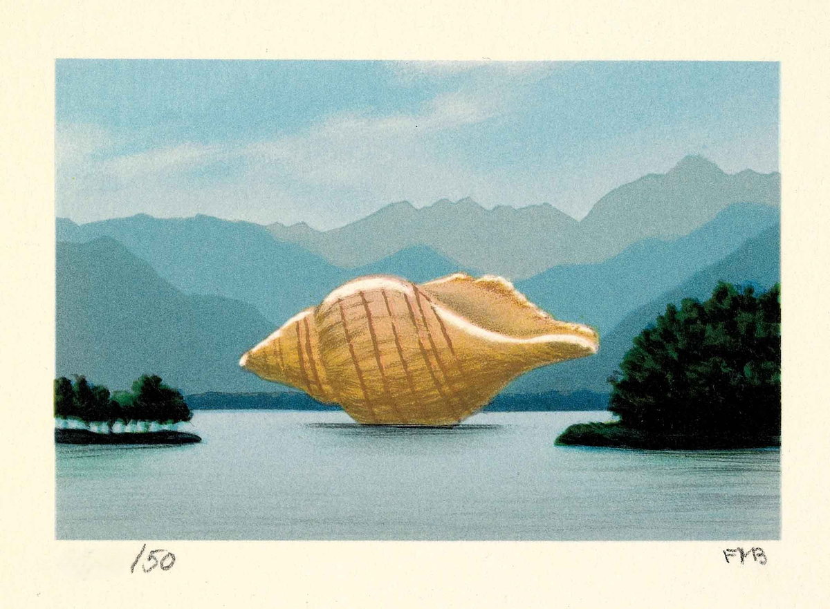The Visitor, 1992 by Fanny Brennan — hand-signed lithograph