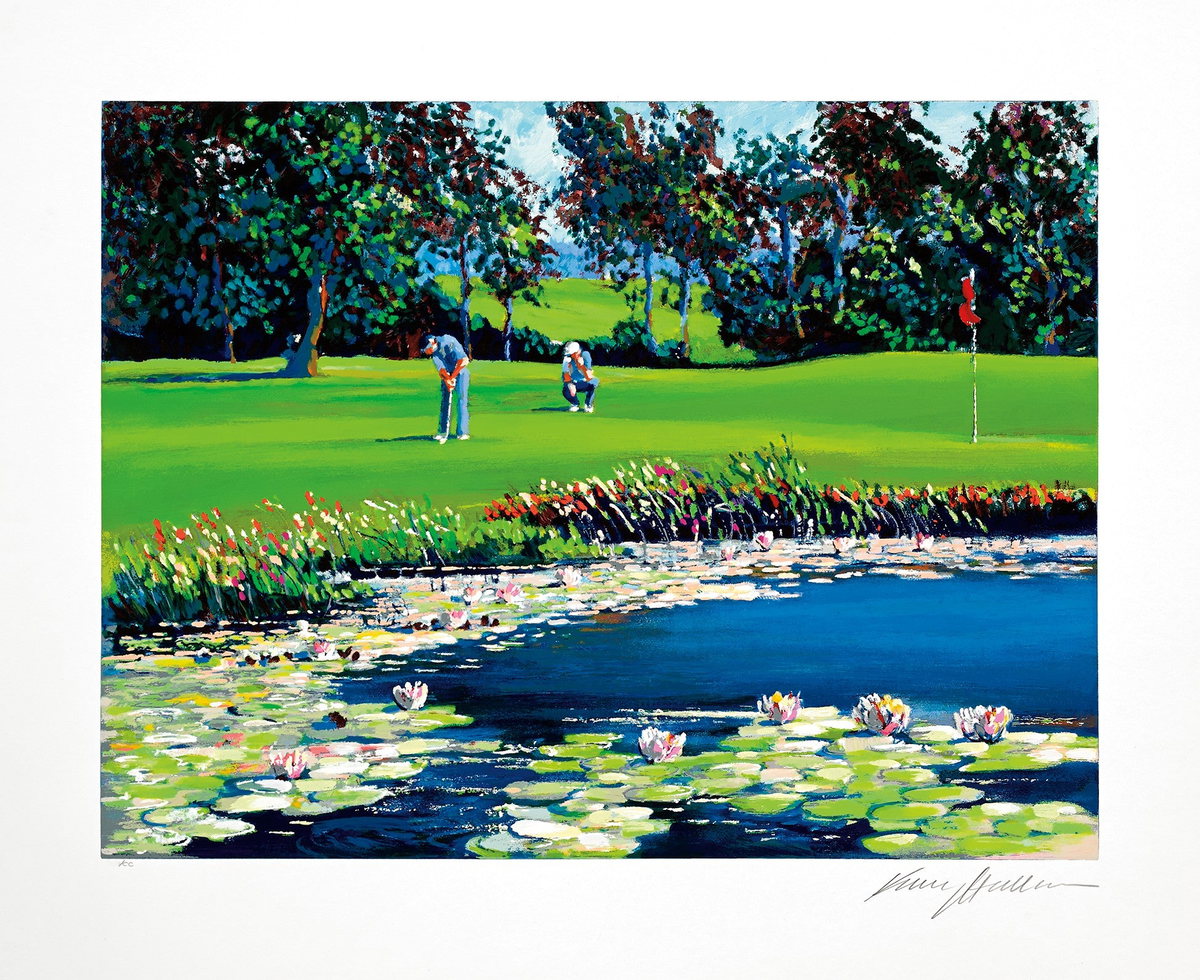 Moment of Truth, 1994 by Kerry Hallam — hand-signed serigraph on paper