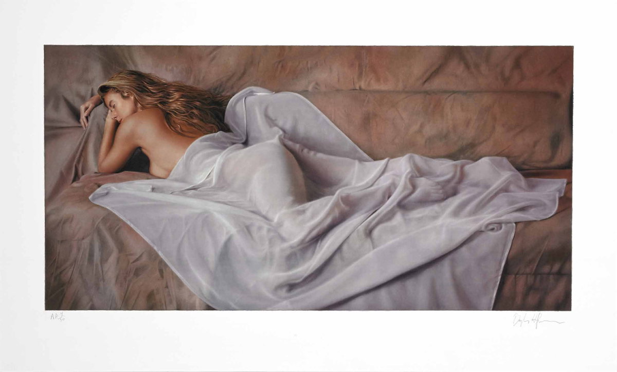 Dreaming, 1998 by Douglas Hofmann — hand-signed silkscreen on paper