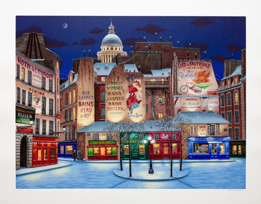 Winter in Paris, 2001 by Liudmila Kondakova
