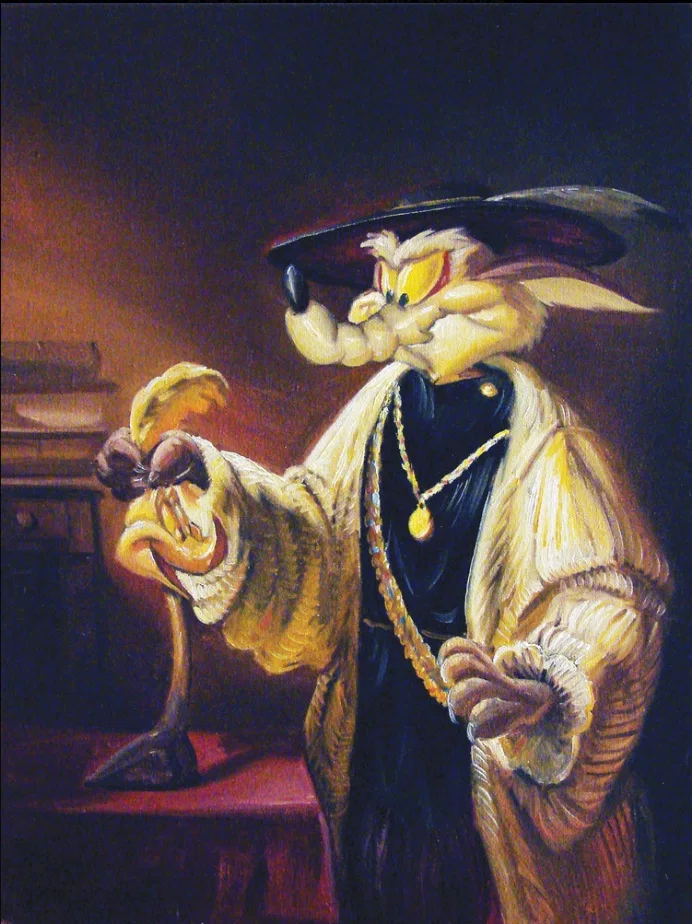 Coyote Philosophus by Glen Tarnowski — Giclee On Canvas