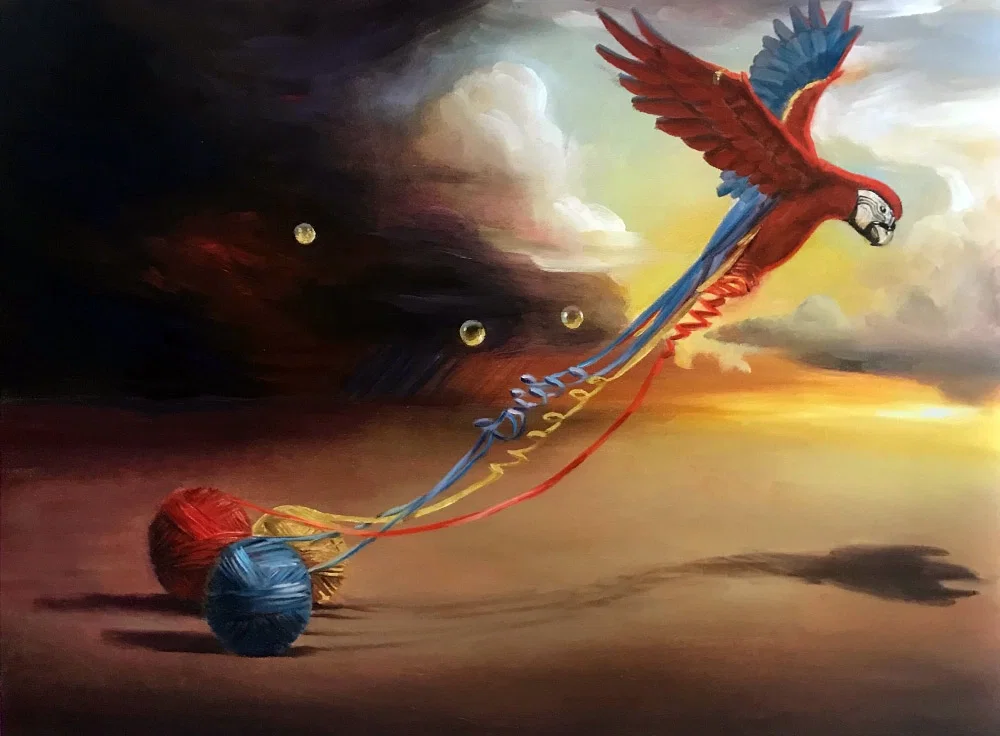 Ties That Bind by Glen Tarnowski — Hand-Embellished Giclee on Canvas