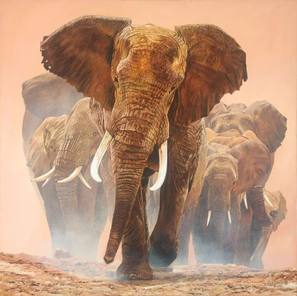 Big Daddy by Guy Combes — Canvas