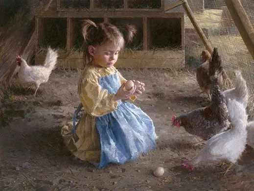 The Egg Inspector Artist Proof Masterworks by Morgan Weistling