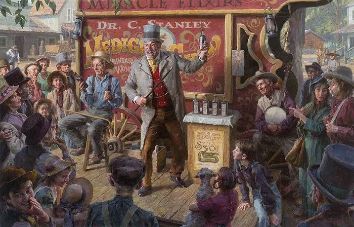 Morgan Weistling - The Snake Oil Salesman Artist Proof