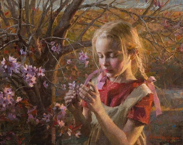 First Blossoms Artist Proof by Morgan Weistling