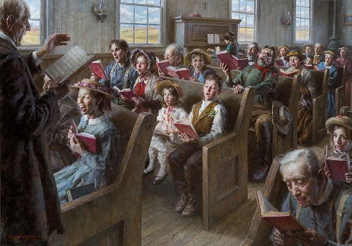 The Prairie Church Artist Proof by Morgan Weistling