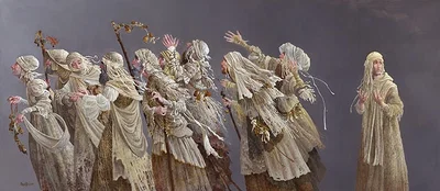 Ten Lepers by James Christensen