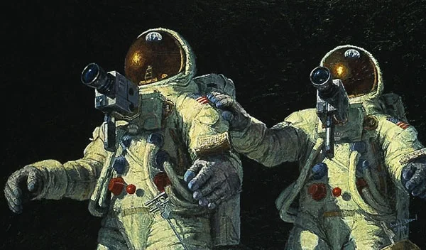 HEAVENLY REFLECTIONS by Alan Bean — Giclee On Paper