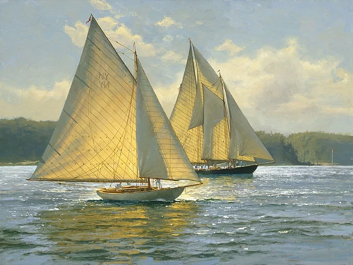 Bay Light by Don Demers — Giclee On Canvas