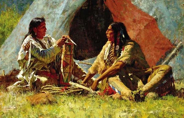 THE BONNET CASE by Howard Terpning — Giclee On Canvas Artist Proof