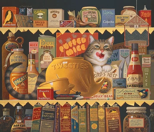 Ethel the Gourmet ANNIVERSARY EDITION by Charles Wysocki